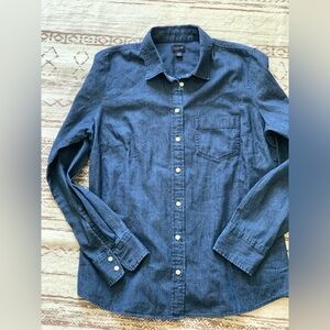 J Crew denim shirt-med